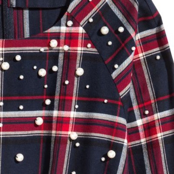 Beaded Flannel Blouse - Picture 2 of 7